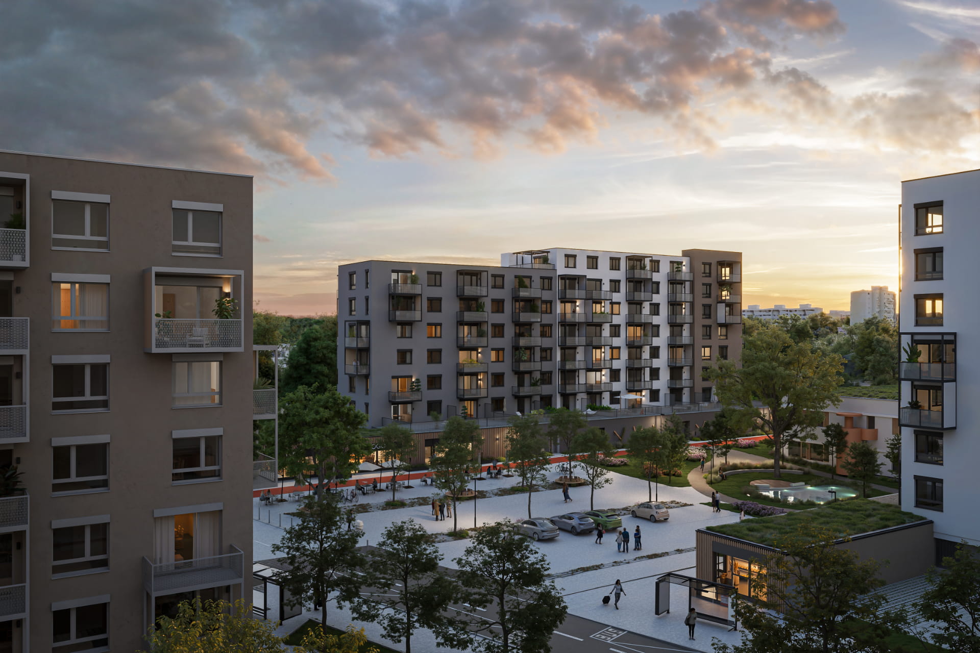 Architektura čtvrti